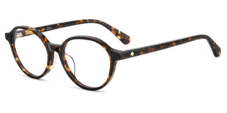 Kate Spade Ks Karlie 2/fj Women Havana Round Eyeglasses