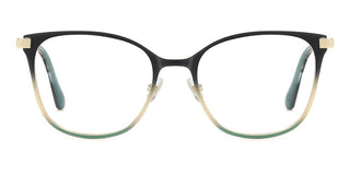 Kate Spade Ks Terriann 2/g Women Green Squared Eyeglasses