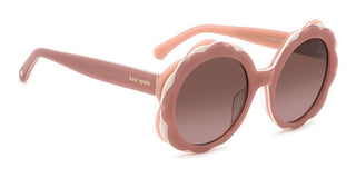 Kate Spade Ks Vivi 2/g/s Women Pink Round Sunglasses