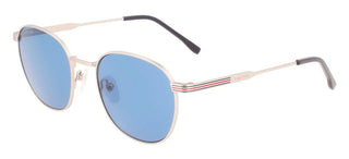 Lacoste L251S unisex Gold Round Sunglasses