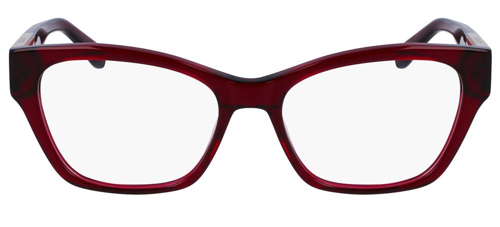 Lacoste L2919 women Red Squared Eyeglasses – Otticanet USA display picture 1