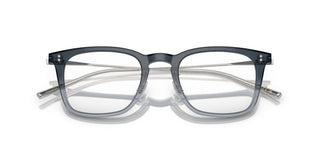 Oliver Peoples Loftin Ov 5543 Unisex Blue Squared Eyeglasses