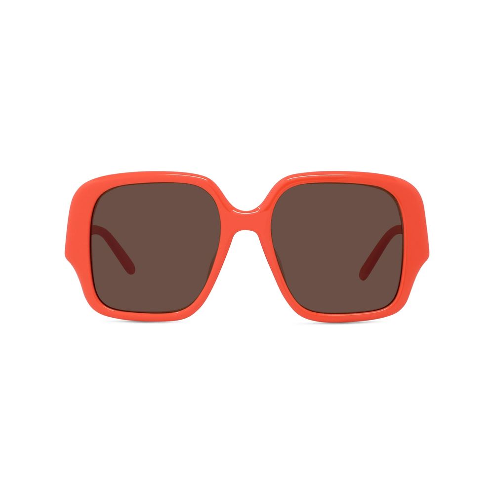 Loewe Slim Lw40134u Women Orange Geometric Sunglasses  display picture 1