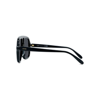 LOEWE Slim LW40161U women Black Rectangle Sunglasses