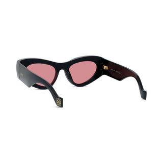 LOEWE Signature LW40171U women Black Cat Eye Sunglasses