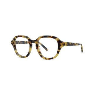 LOEWE Slim LW50099I men Havana Squared Eyeglasses