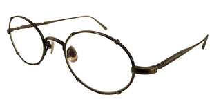 Matsuda M3150 unisex Gold Oval Eyeglasses