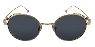 Matsuda M3152 unisex Gold Oval Sunglasses