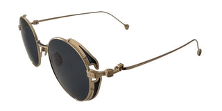 Matsuda M3152 unisex Gold Oval Sunglasses