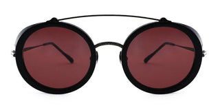 Matsuda M3155 unisex Ruthenium Round Sunglasses