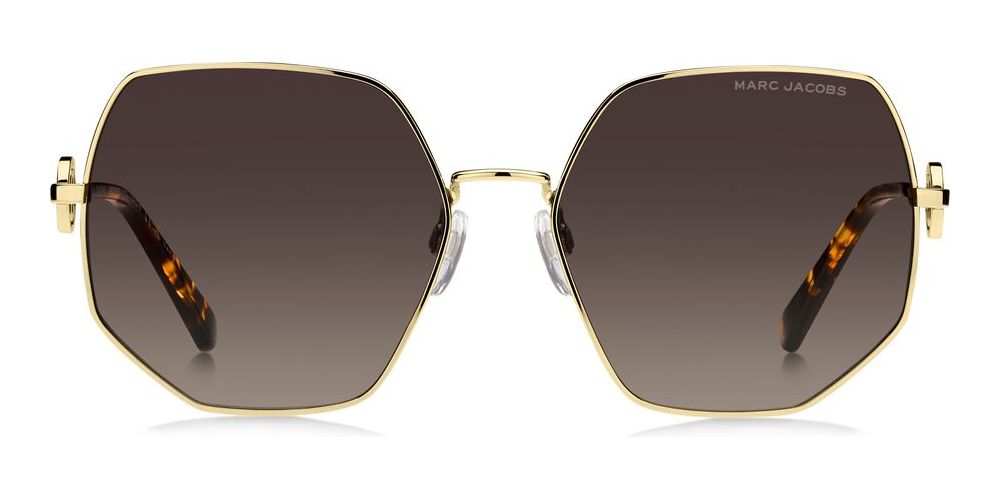 Marc Jacobs MARC 730/S Gold Havana Geometric Octagon Sunglasses NEW w/ Case Marc Jacobs Sunglasses MARC-730-S 06J/HA main image 3
