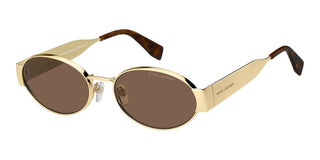 Marc Jacobs Marc 806/s Women Gold Oval Sunglasses