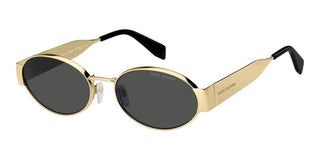 Marc Jacobs Marc 806/s Women Gold Oval Sunglasses