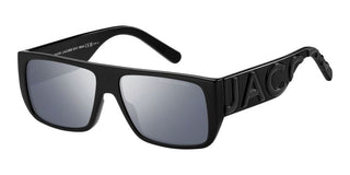 Marc Jacobs Marc Logo 096/s Unisex Black Rectangle Sunglasses