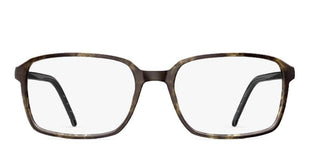 Neubau MARIO T085 men Brown Geometric Eyeglasses