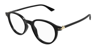 Montblanc MB0340O men Black Round Eyeglasses