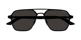 Montblanc Mb0360s Men Black Pilot Sunglasses