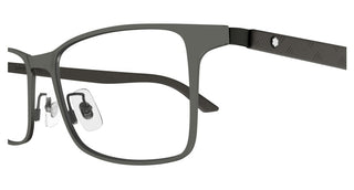 Montblanc MB0361O men Grey Squared Eyeglasses