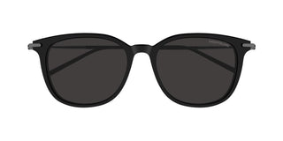 Montblanc MB0416SA men Black Squared Sunglasses