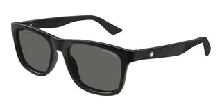 Montblanc MB0432S men Black Squared Sunglasses