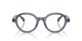 Moncler Me2005 Unisex Blue Round Eyeglasses