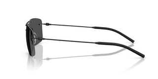 Moncler Me4003 Unisex Black Rectangle Sunglasses