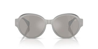 Moncler Me4005t Unisex Silver Oval Sunglasses