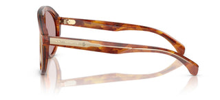 Moncler Me6001 Unisex Havana Shield Sunglasses