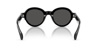 Moncler Me6003 Unisex Black Round Sunglasses