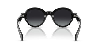 Moncler Me6003 Unisex Black Round Sunglasses