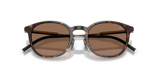 Moncler Me6011d Unisex Havana Round Sunglasses