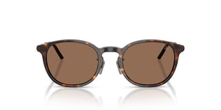 Moncler Me6011d Unisex Havana Round Sunglasses
