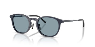 Moncler Me6011d Unisex Blue Round Sunglasses