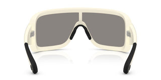 Moncler Me8003 Unisex White Shield Sunglasses