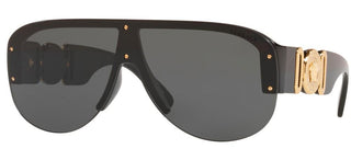 Versace MEDUSA BIGGIE VE 4391 men Black Shield Sunglasses