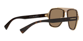 Versace MEDUSA CHARM VE 2199 men Havana Oversize Sunglasses