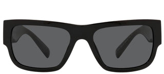 Versace MEDUSA STUD VE 4406 men Black Geometric Sunglasses