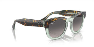 Ray-Ban MEGA HAWKEY RB 0298S unisex Havana Squared Sunglasses