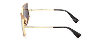 Max Mara Menton 4 Mm0142 Unisex Gold Cat Eye Sunglasses