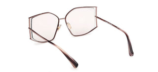 Max Mara Menton 4 Mm0142 Unisex Gold Cat Eye Sunglasses