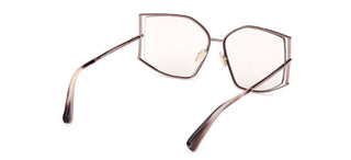 Max Mara Menton 4 Mm0142 Unisex Gold Cat Eye Sunglasses