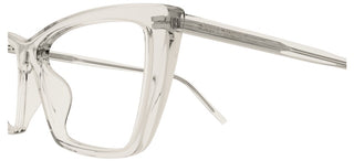 Saint Laurent MICA THIN OPT SL 737 women Transparent Squared Eyeglasses