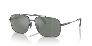 Ray-Ban MICHAEL TITANIUM RB 8096 unisex Grey Geometric Sunglasses