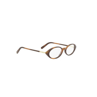 DIOR Mini CD O Mini CD O R8I women Havana Oval Eyeglasses