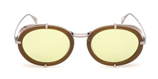 Max Mara MM0103 unisex Green Oval Sunglasses