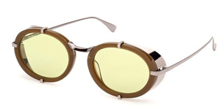 Max Mara MM0103 unisex Green Oval Sunglasses