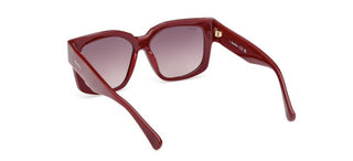 Max Mara Mm0145 Unisex Red Squared Sunglasses