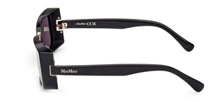 Max Mara MM0159 unisex Black Rectangle Sunglasses