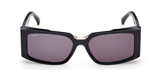 Max Mara MM0159 unisex Black Rectangle Sunglasses