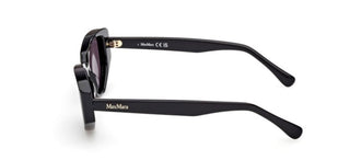 Max Mara Mm0161 Women Black Cat Eye Sunglasses